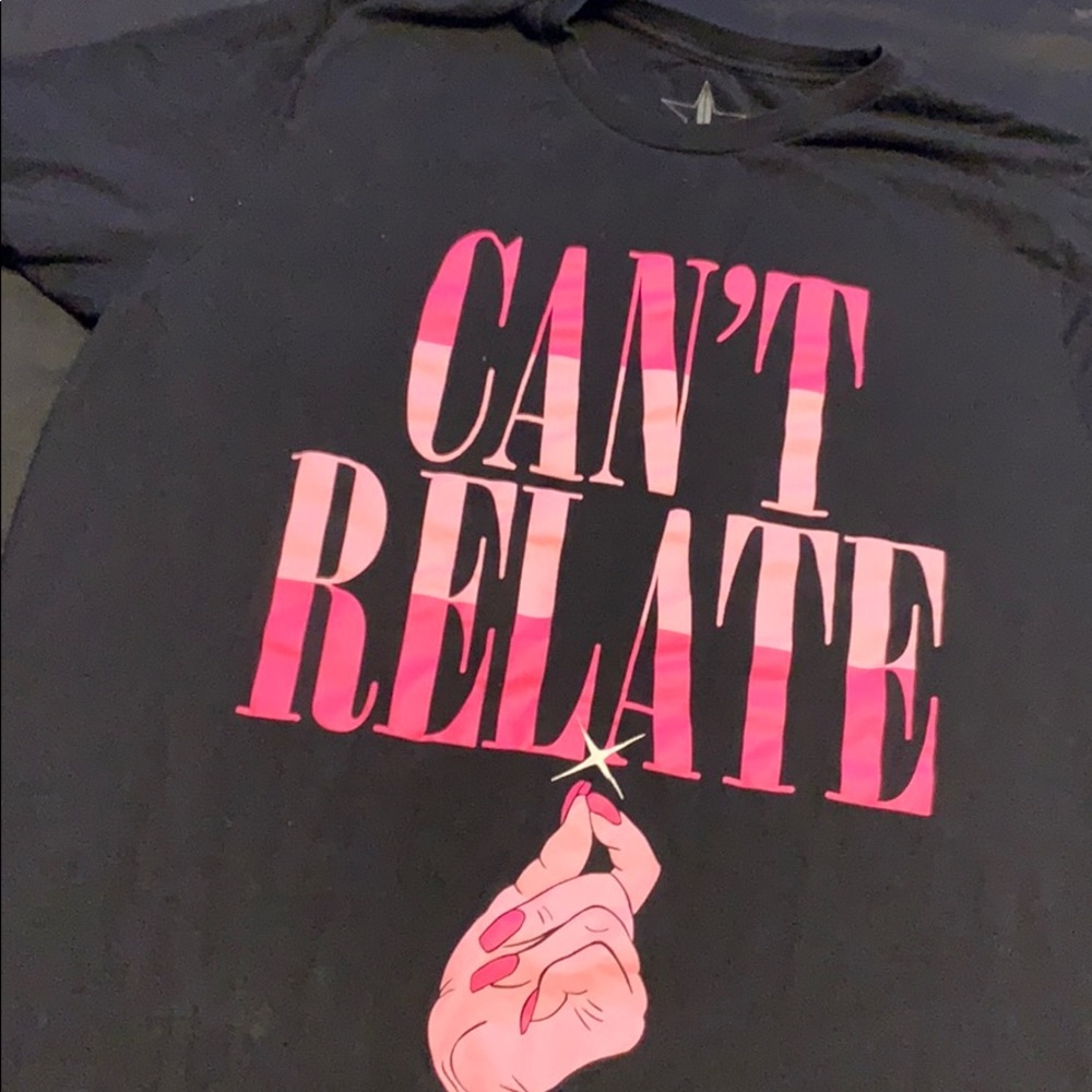 Jeffree star shirt can’t relate